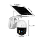 Cámara domo solar 4G