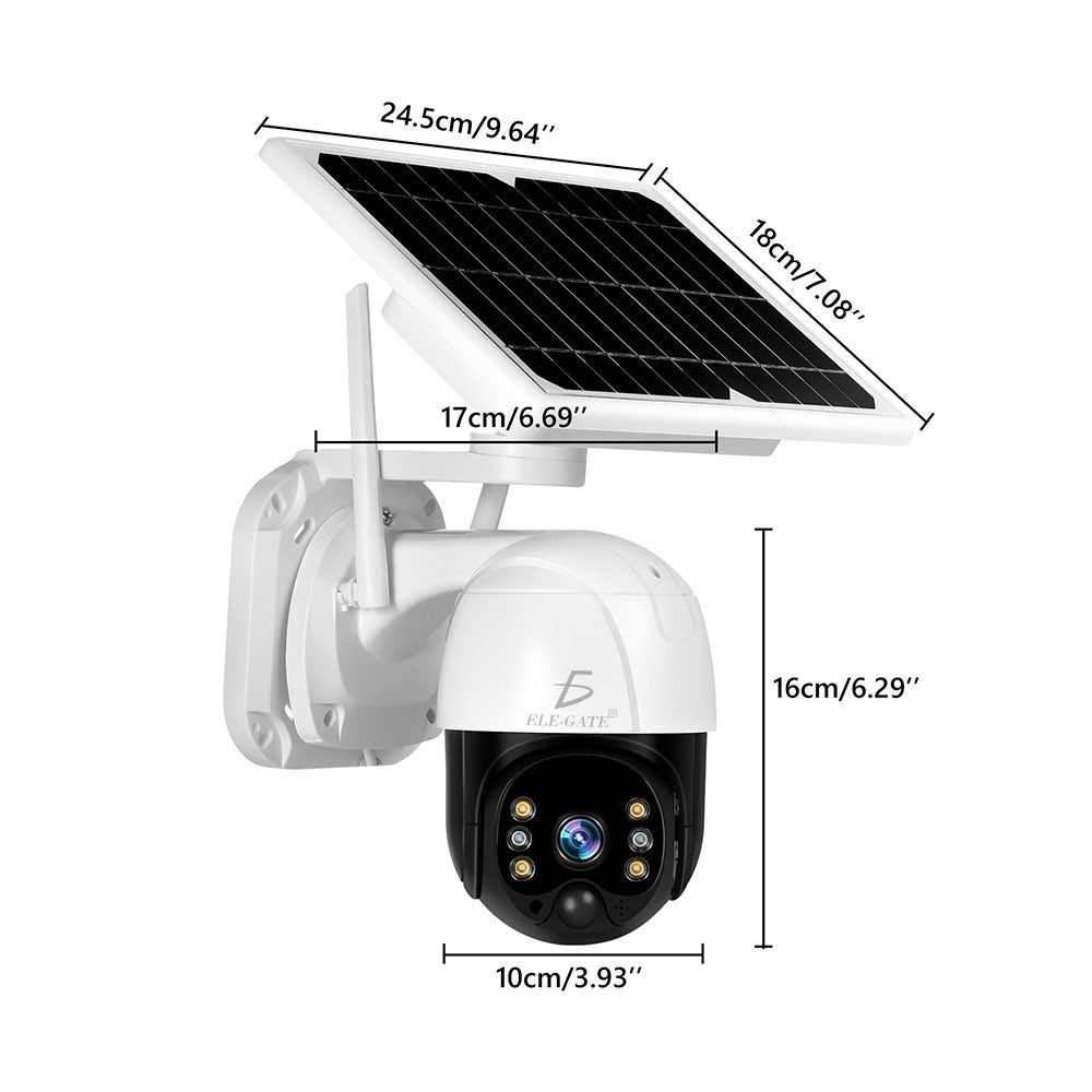 Cámara domo solar 4G