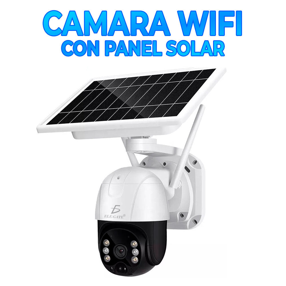 Cámara domo solar 4G