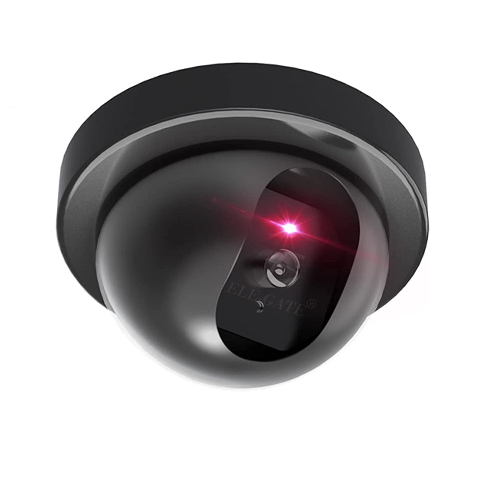 Cámara domo simulada con luz LED roja