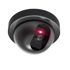 Cámara domo simulada con luz LED roja