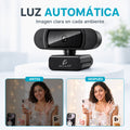 Webcam 4K con clip para monitor