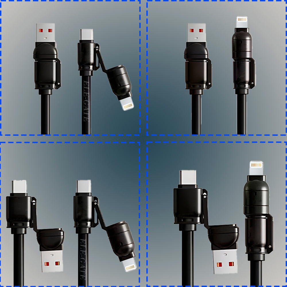 Cable de carga en espiral para coche