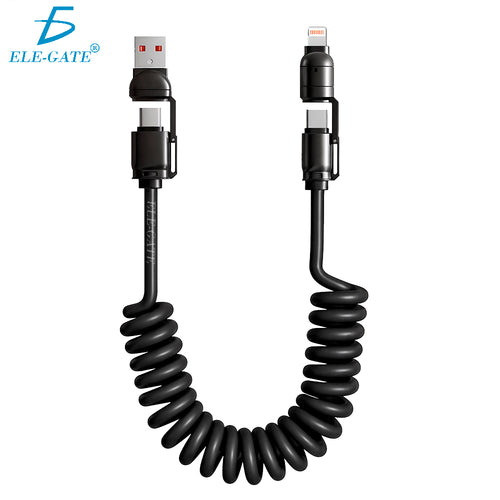 Cable de carga en espiral para coche