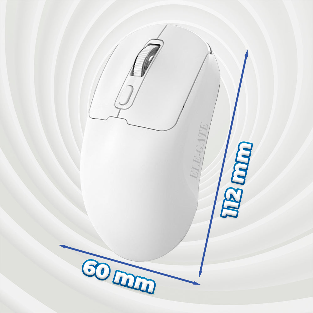 Mouse inalámbrico silencioso de doble conexión