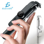 Trípode plegable para celular con control remoto y abrazadera