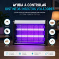 Lámpara Matamosquitos Eléctrica UV Doble