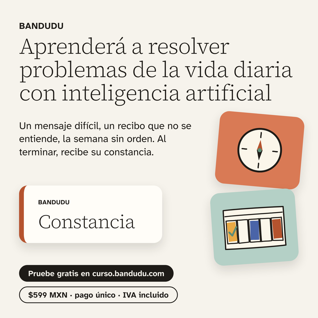 Aprenderá a resolver problemas de la vida diaria con inteligencia artificial