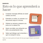 Esto es lo que aprenderá a hacer