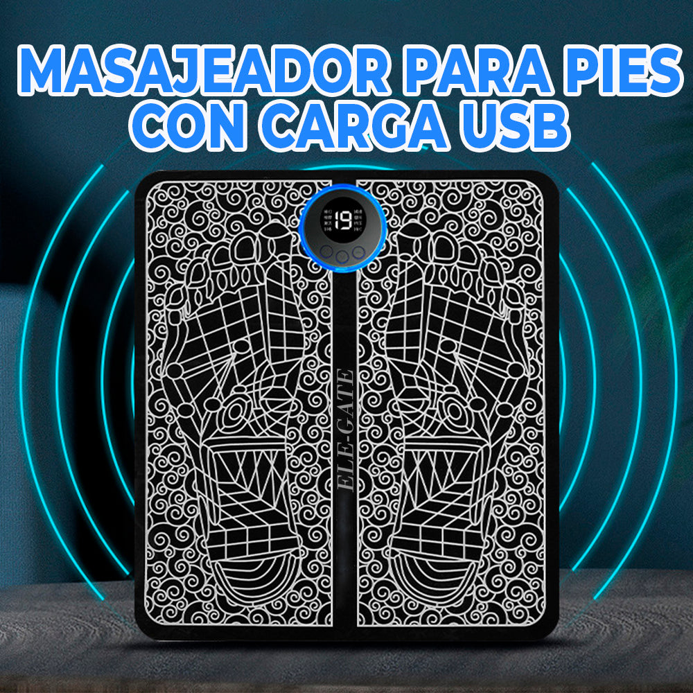 Masajeador de pies eléctrico plegable