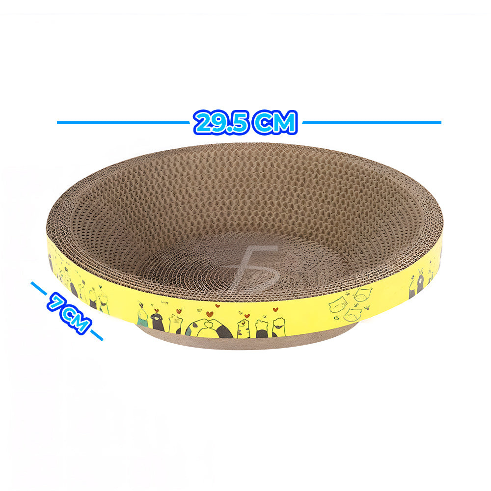 Rascador reversible de cartón para gatos