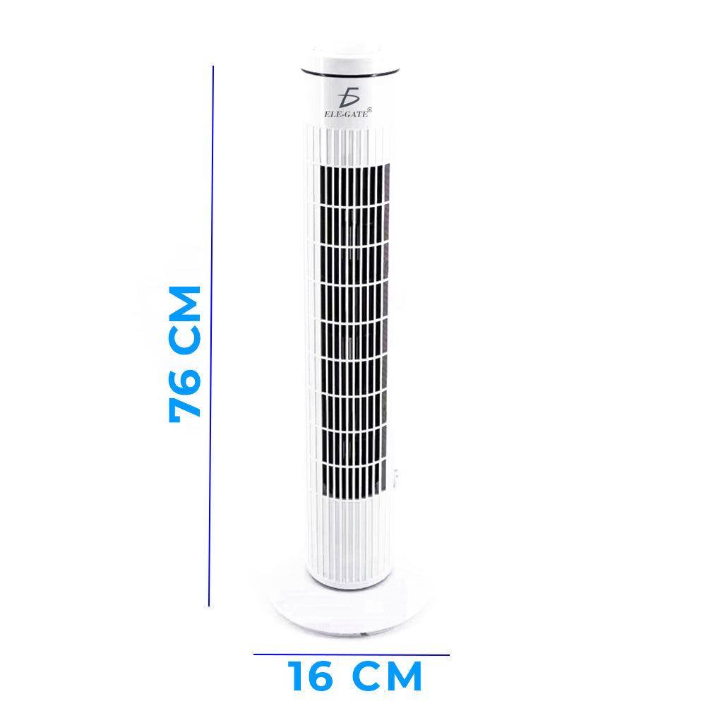 Ventilador de torre de 76 cm con 3 velocidades